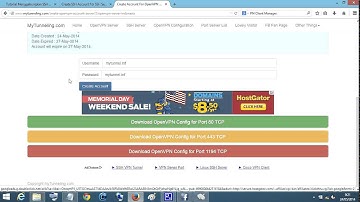 Tutorial Menggabungkan SSH Dengan OpenVPN -  www.MyTunnel.info