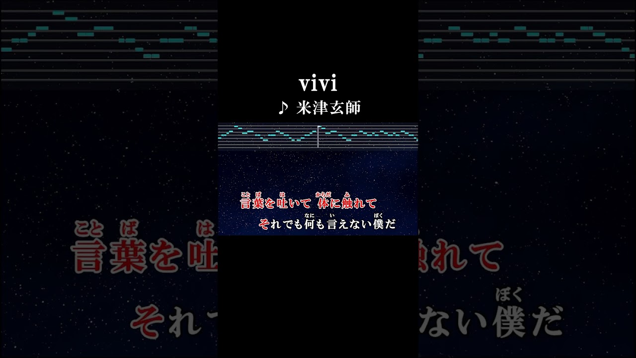 米津 玄 師 vivi 歌詞