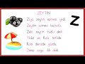 Z SESİ OKUMA METNİ - Z Sesi Okuma Çalışması