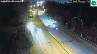 ODOT Video:  Akron police shoot, kill suspect amid overnight chase
