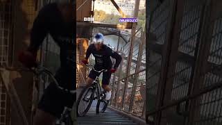 Cyclist Climbs Eiffel Tower by Bike in Record Time! 🚴‍♂️🗼 | Newsround