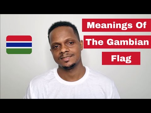 THE SYMBOLISM OF THE GAMBIAN FLAG