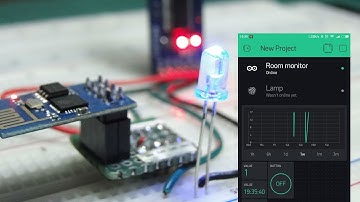 شرح طريقه التحكم بالاجهزه عن بعد بواسطه الانترنت و تطبيق الموبايل (Blynk +ESP8266)
