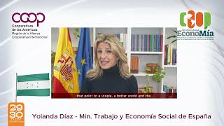 Yolanda Díaz Pérez - Vicepresidenta Segunda del Gobierno de España Resimi