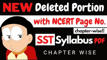 Class 10 Social Science Term 1 & 2 Syllabus | Deleted Portions | Chapter Wise SST Syllabus 2021-22