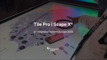 ISE 2025: our partner DISPLAX talking about the innovative Tile Pro | Scape X®