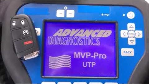 2016 Jeep Renegade Read pin & program prox