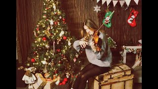 новогодние песни 2.0 "Белые снежинки" на скрипке и пианино
