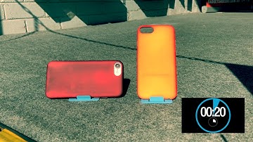 Thermal Sensor Heat Changing Hyper Colour Case for Apple iPhone 7