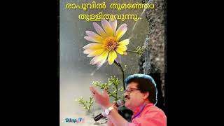 Raapoovil Thoomanjo Thulli Thookunno... Dileep. V