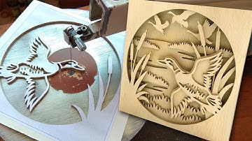 How to make shadowbox by scrollsaw