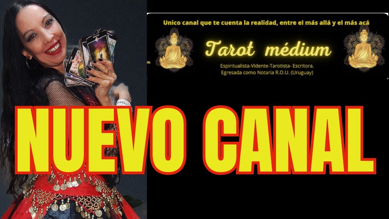 NUEVO CANAL: Más allá del Tarot 🔴  Macarena Brittos Médium 🔴  Guía espiritual y Tarot