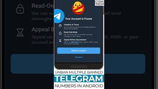 🚫 Multiple Telegram Accounts BANNED? How to UNBAN All Your Telegram Accounts FAST (2025)