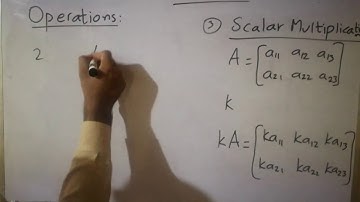 Basic Matrix Operations (Part-1)