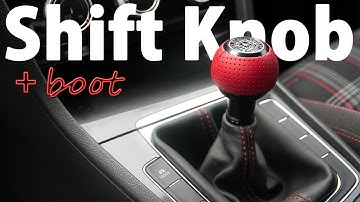 How to Install a BFI Shift Knob and Boot on a MK7