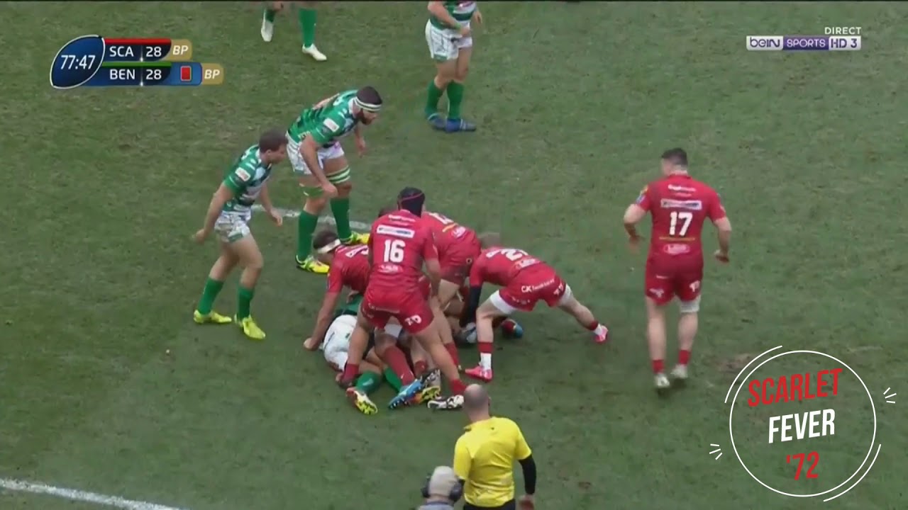 Steff Evans v Treviso