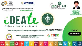 iDEAte 2026 | One-Day Ideation Boot Camp on Innovation & Entrepreneurship | ESEC-IIF | ESEC🚀