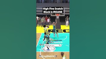 NBA 2K24 Snatch Block + Best Blocks on 2K24 #nba2k24 #2k24 #2k
