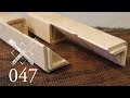 Joint Venture Ep. 47: Blind and stubbed diagonal half lap "Hako tsugi" (Japanese Joinery)