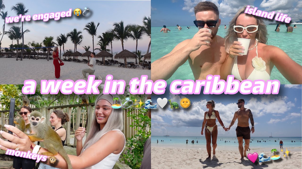 becoming a wifey in the caribbean 😭💍🏝️🌊 | the best week EVER in the Dominican Republic ✨