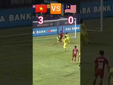 pinalti Malaysia vs vietnam #shortsvideo #2023