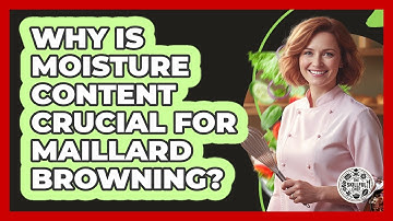 Why Is Moisture Content Crucial For Maillard Browning? - The Skillful Chef