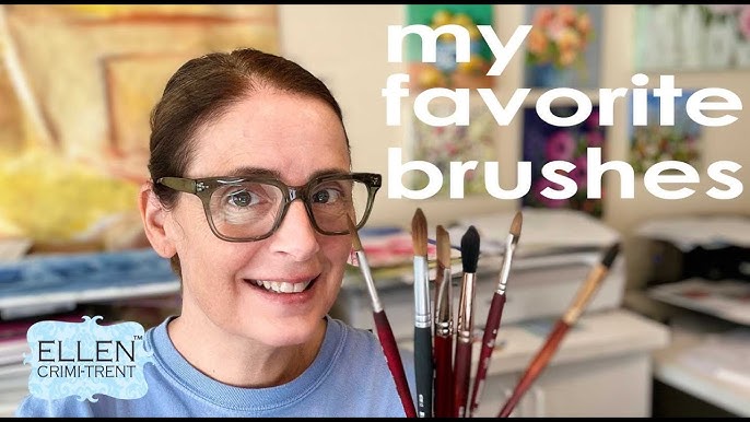 Cleaning & Caring For Your Watercolor Brushes 