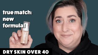 L'OREAL TRUE MATCH SUPER BLENDABLE: New Formula! | Dry Skin Review & Wear Test