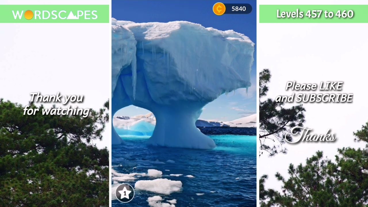 Wordscapes "WHITE" levels 457 to 460 gameplay || Answers || Solutions