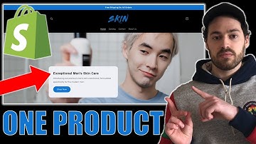 How To Create A One Product Shopify Dropshipping Store | Step By Step Tutorial Using A FREE Theme