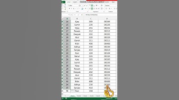 Automatic Serial Number With Auto-Update feature #shorts #excel #ytshorts #exceltips