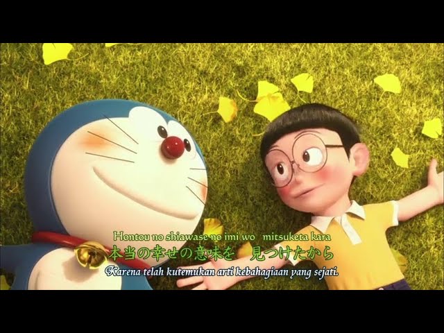Motohiro Hata - Himawari no Yakusoku [Doraemon AMV] (Indonesian sub + romaji lyrics) class=