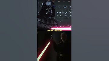 Darth Vader Vs Count Dooku #shorts #starwars