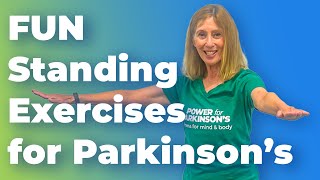 EXTRA FUN Standing Exercise Class for Parkinson's Symptoms | Cardio Exercises, Tango-inspired moves