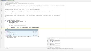 Euler and Python! Ep 033 - Digit Cancelling Fractions