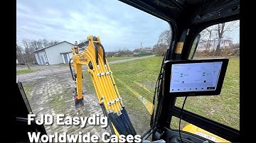 FJD Easydig Excavator Guidance System | Worldwide Cases