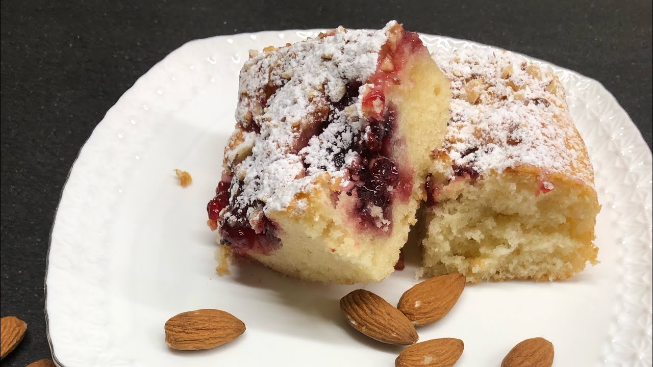 Frenk üzümü reçelli Kek / Kuchen mit Johannisbeeren Konfitüre