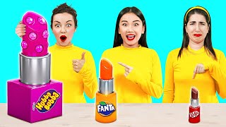 巨大VS小さい食べ物チャレンジ!123 GO! CHALLENGEによるスマート子育てとこっそりハック