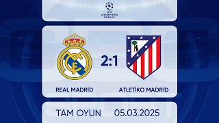 Thumbnail for Real Madrid 2:1 Atletiko Madrid | UEFA Çempionlar Liqası | TAM OYUN