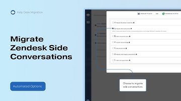 Migrate Zendesk Side Conversations | Automated Options Explained