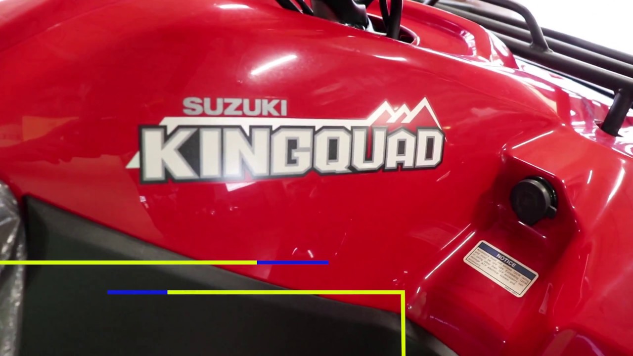 2017 SUZUKI KING QUAD 750