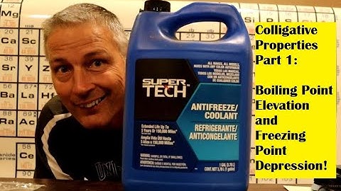 Colligative Properties Part 1