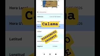URGENTE.. TERREMOTO CERCA DE CALAMA 25 MAYO 5:39 PM..!!