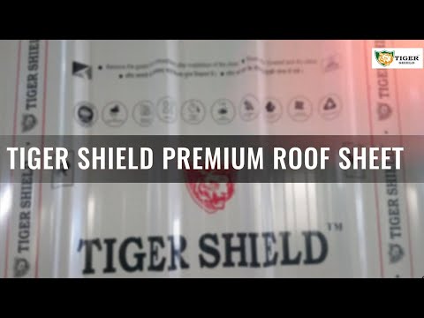 Tiger Shield Roof Sheets - video from J S ENGGPROJECTS