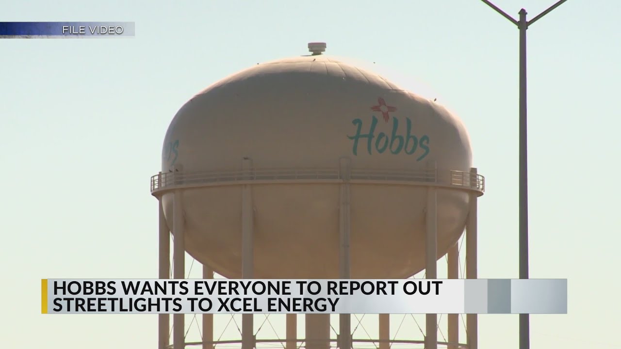 Hobbs asking public to report streetlight outages YouTube