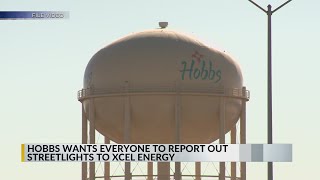 Hobbs asking public to report streetlight outages
