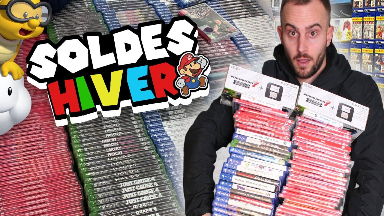 C’EST LA GUERRE : SOLDES JEUX VIDEO HIVER 2022 !!!
