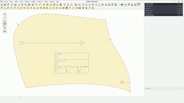 Piece information cartridge | Gemini Pattern Designer X19