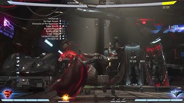 Injustice 2 Superman 50% Combo