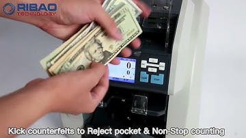 Operation instruction of RIBAO BCS 160 two pockets bill counter and sorter